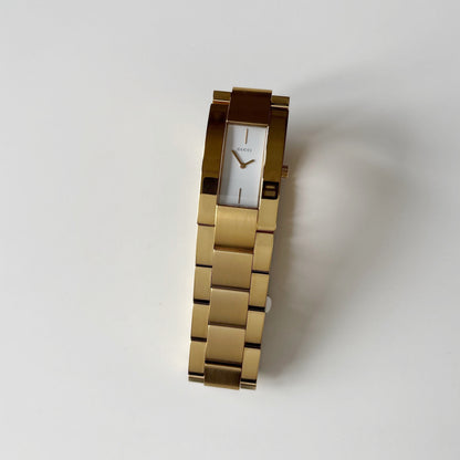 Gucci 1990s Gold Plated Watch (Large)