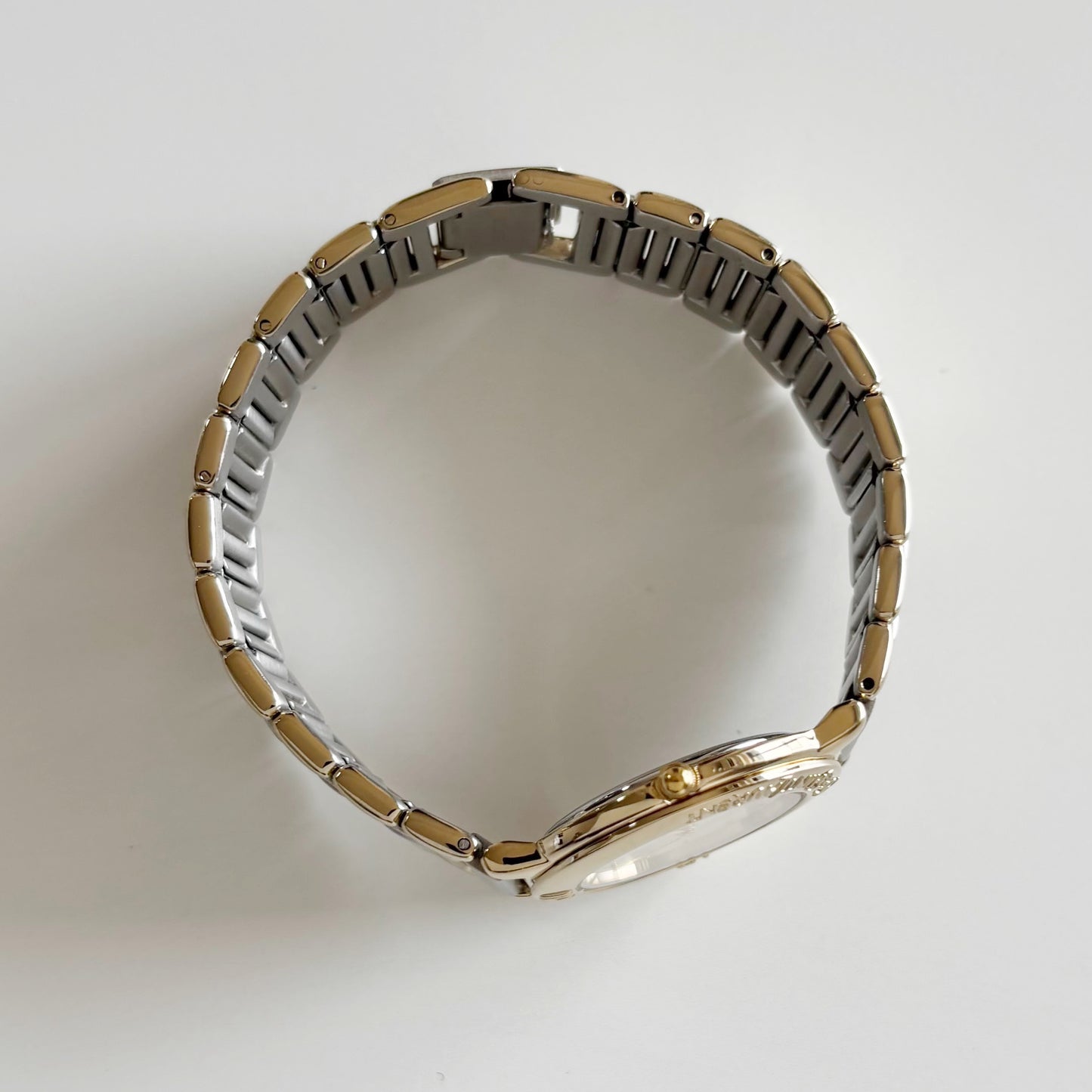 Yves Saint Laurent 1990s Two Tone Watch (Large)