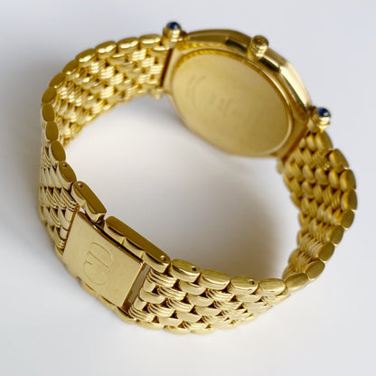 Dior 1990s Gold Plated Watch