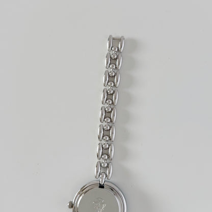 Gucci 1990s Interchangeable Bezel Stainless steel Watch with 6 bezels, case (160mm)