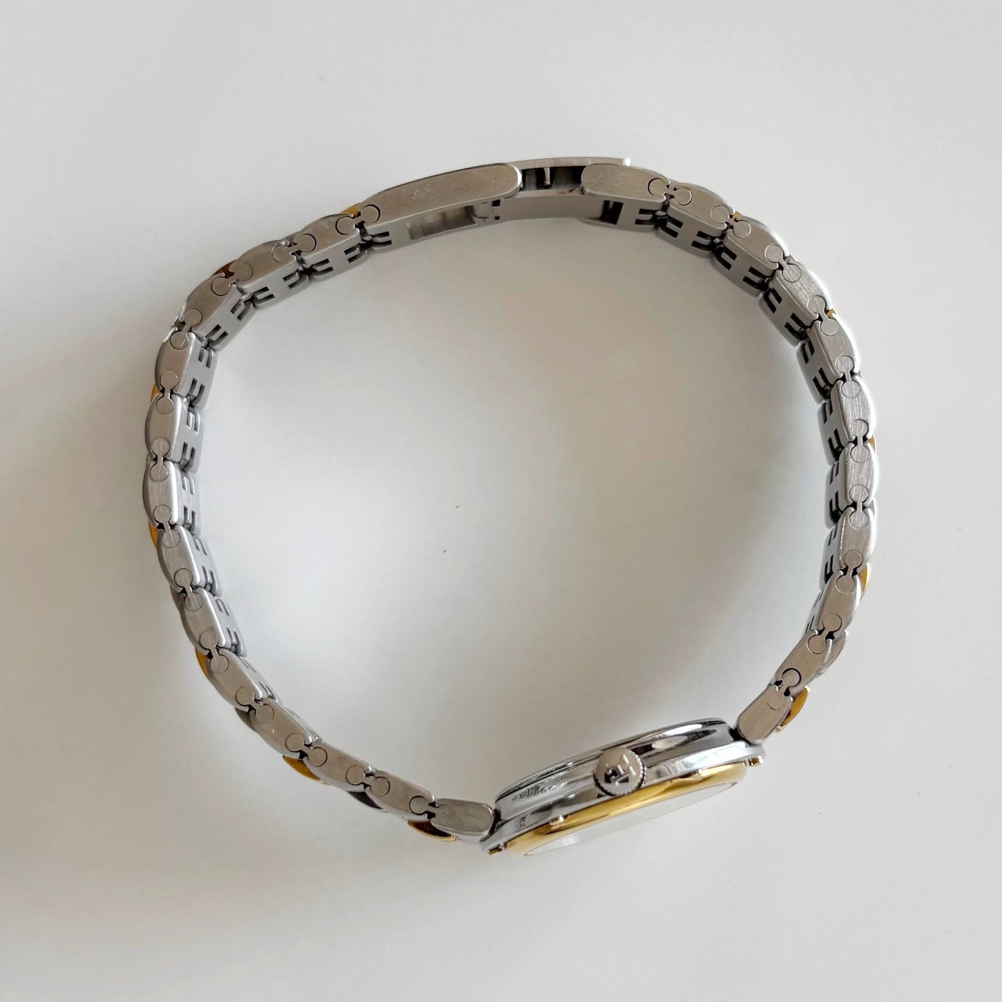 Hermes 1990s Olympia Two Tone Watch