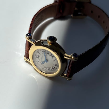 Cartier 1990s Mini Diabolo 18K Watch