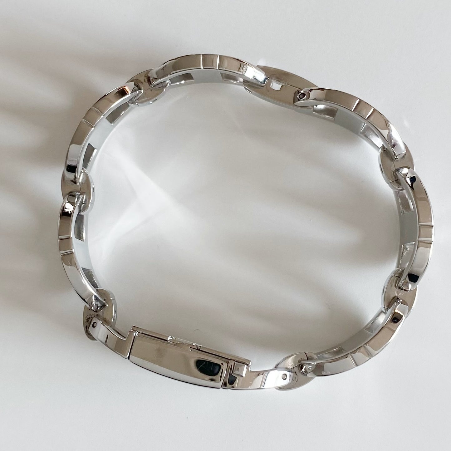 Dior Early 2000s Pandiora Mirror Dial Stainless steel Watch