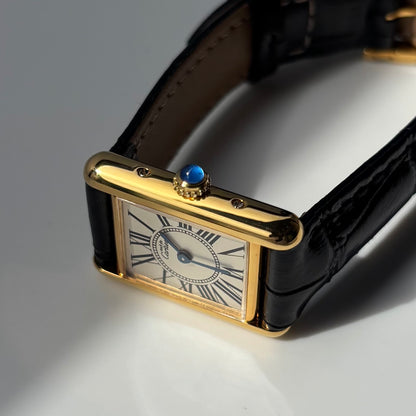 Cartier 1990 Must de Tank Opaline Watch (SM)