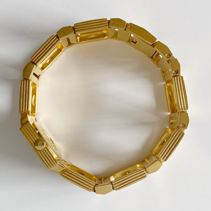 Dior Early 2000s La Parisienne Gold Plated Watch