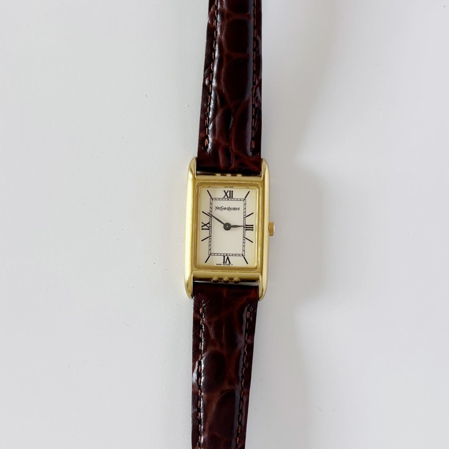 Yves Saint Laurent 1990s Tank Watch