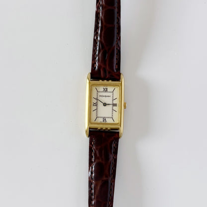 Yves Saint Laurent 1990s Tank Watch