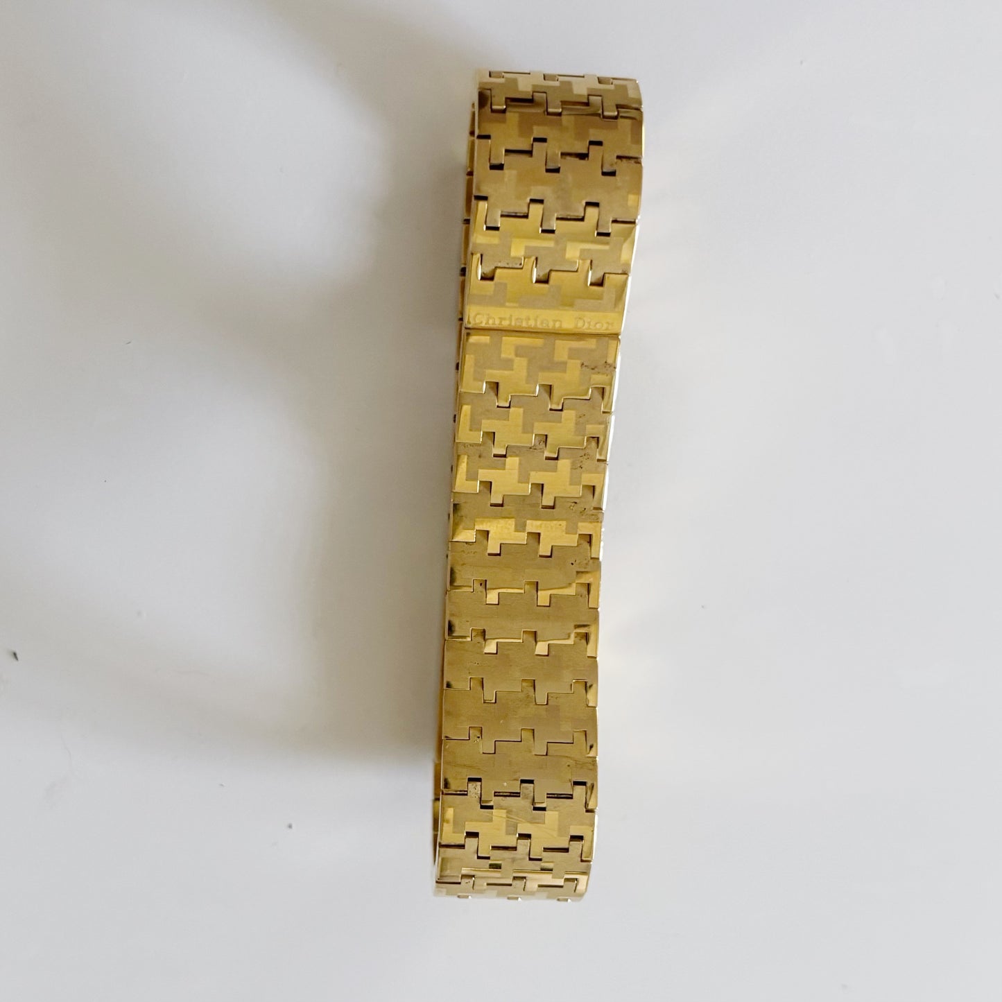 Dior Early 2000s Miss Dior Gold Plated Watch