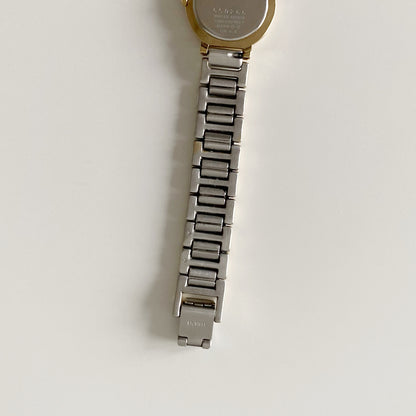 Yves Saint Laurent 1990s Two Tone Watch
