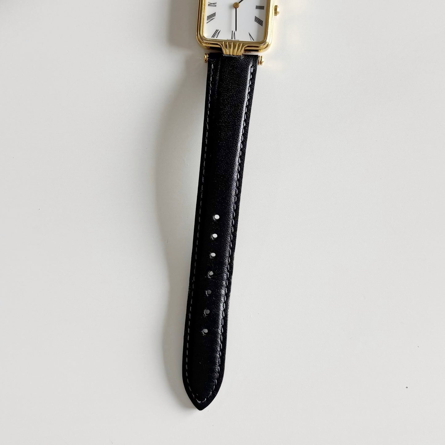 Dior 1990s Tank Gold Plated Watch (Large)