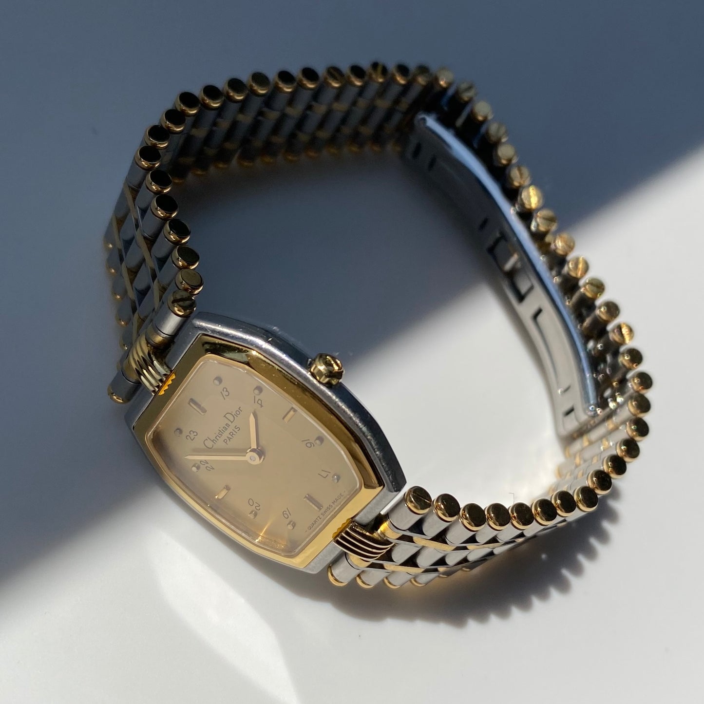Dior 1990s Two Tone Watch