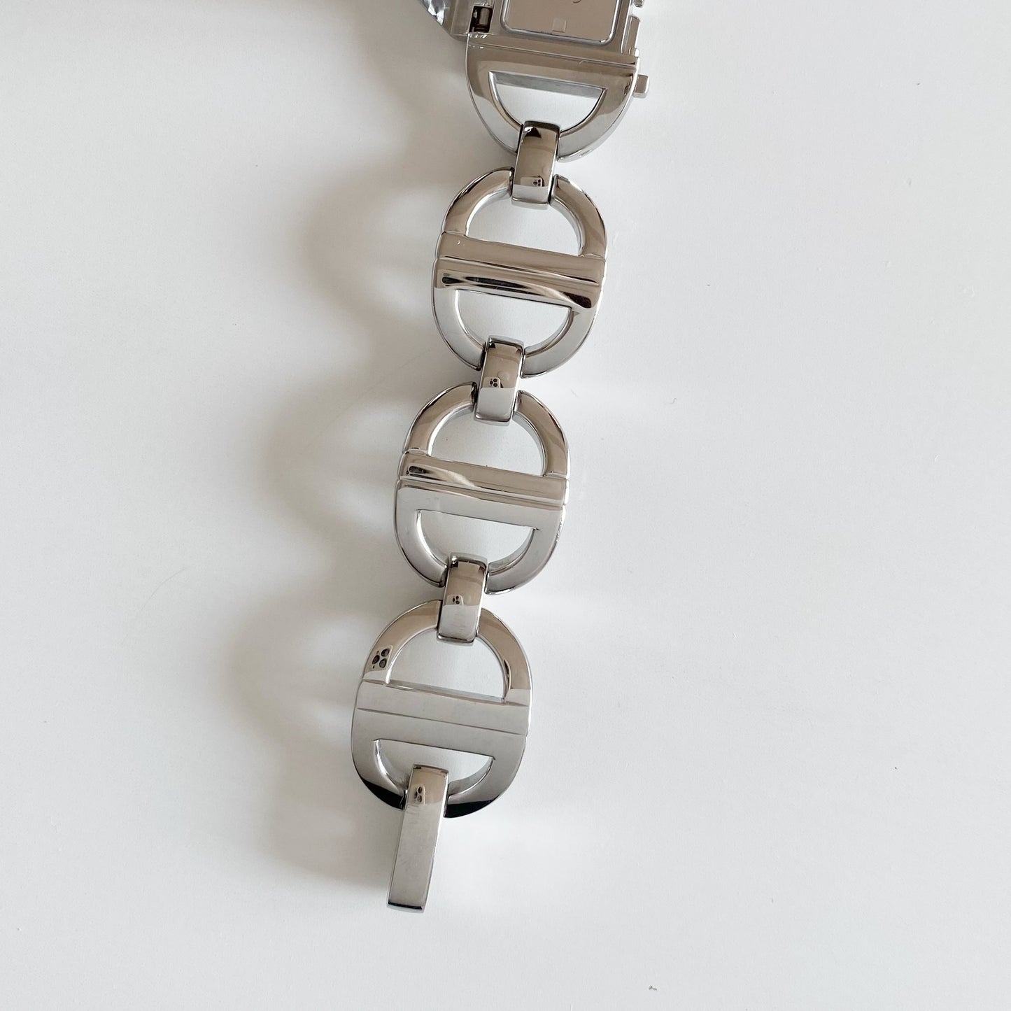 Dior Early 2000s Pandiora Mirror Dial Stainless steel Watch