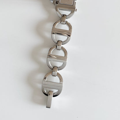 Dior Early 2000s Pandiora Mirror Dial Stainless steel Watch