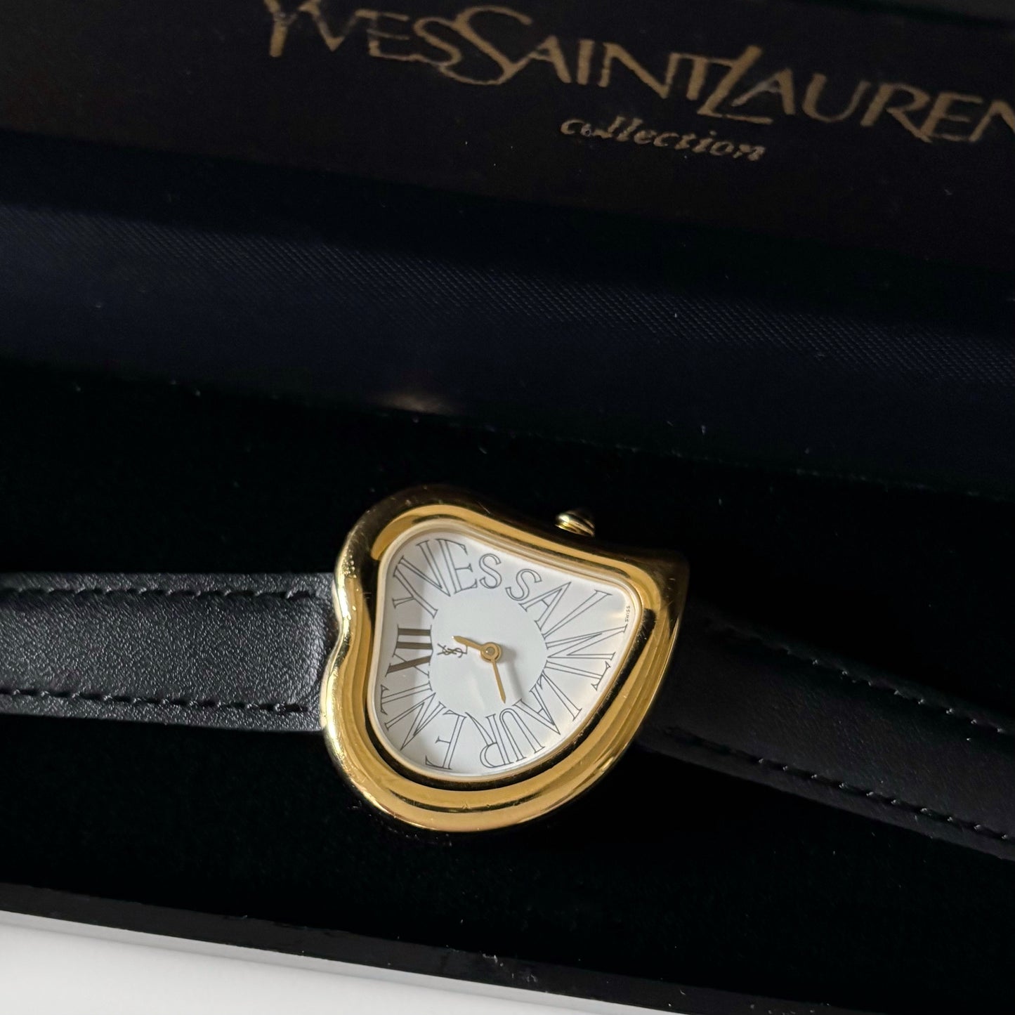 Yves Saint Laurent 1990s Heart Shaped Watch