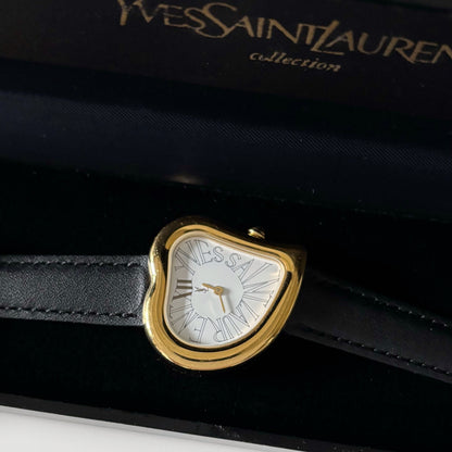 Yves Saint Laurent 1990s Heart Shaped Watch