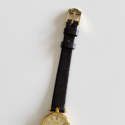Gucci 1980s Sherry Round Watch