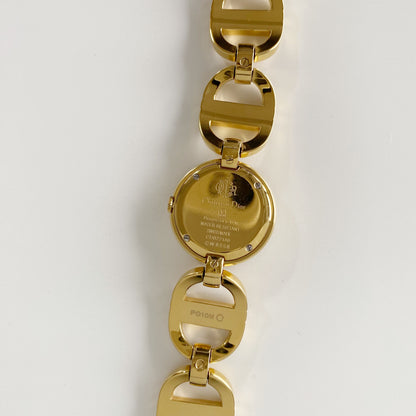 Dior Early 2000s Malice Gold Plated Watch
