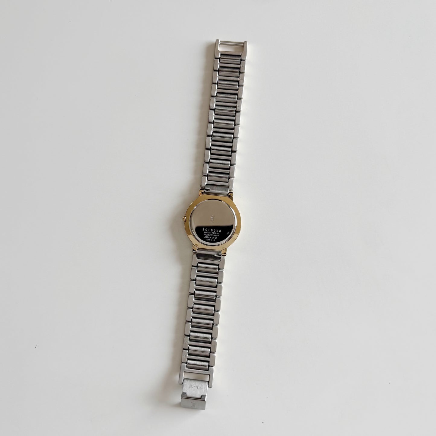 Yves Saint Laurent 1990s Two Tone Watch (Large)