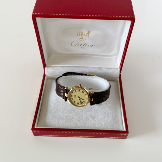 Cartier 1990s Must de Vendome Watch (SM)