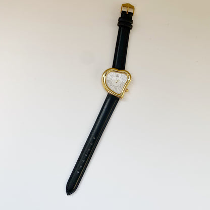 Yves Saint Laurent 1990s Heart Shaped Watch