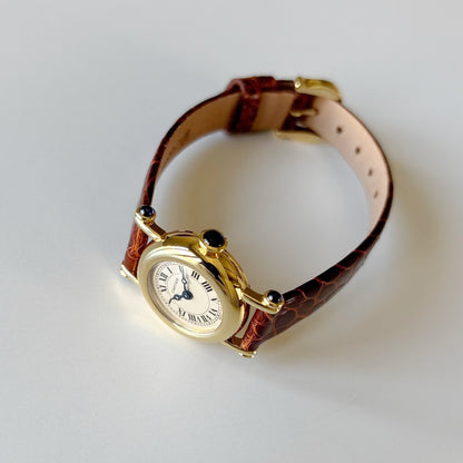 Cartier 1990s Mini Diabolo 18K Watch