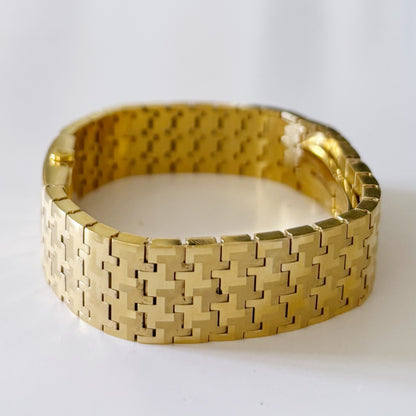 Dior Early 2000s Miss Dior Gold Plated Watch