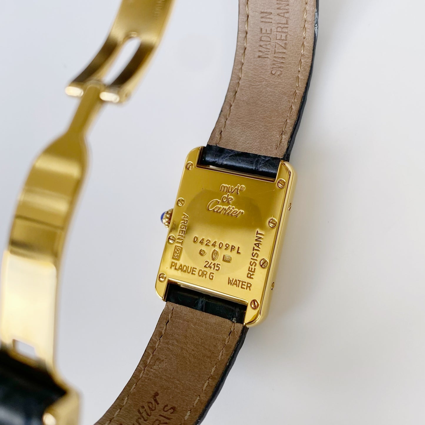 Cartier 1990s Must de Tank Watch SM