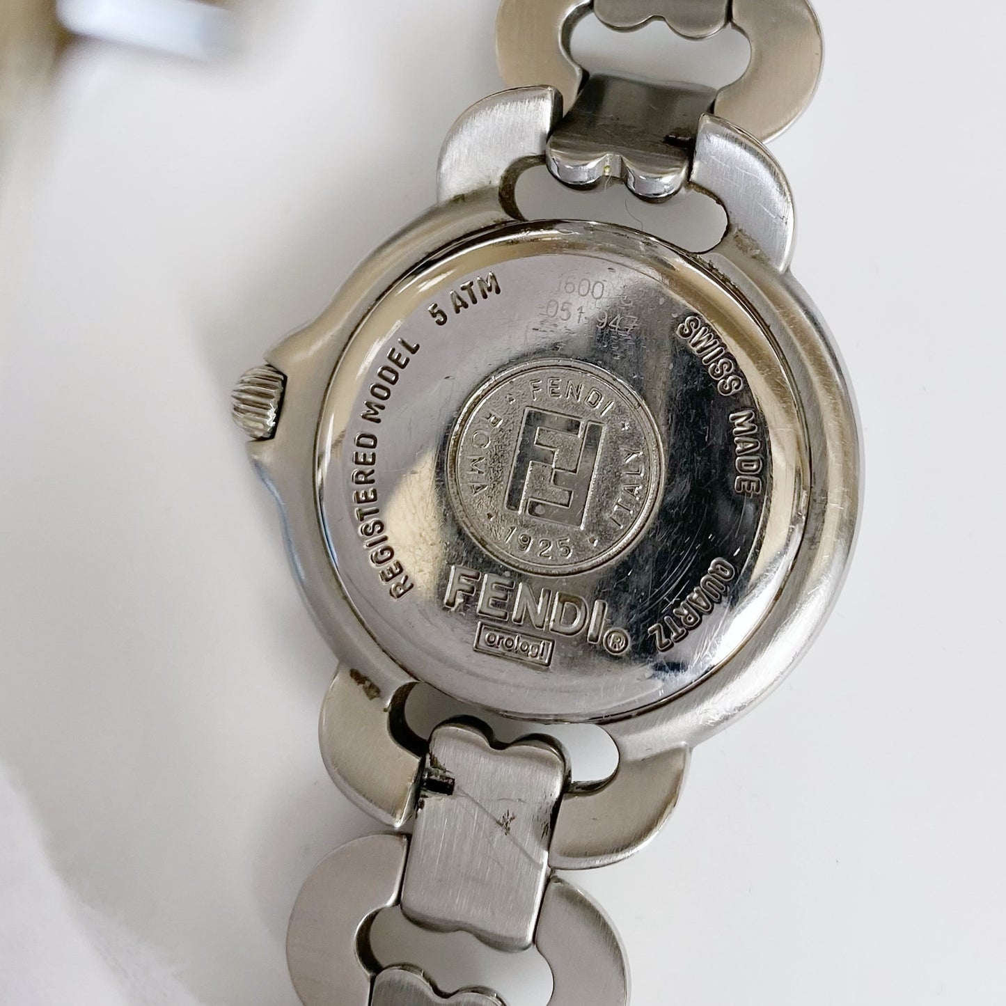 Fendi Early 2000s Round Pair Watches