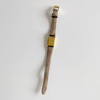 Yves Saint Laurent 1990s Tank Watch
