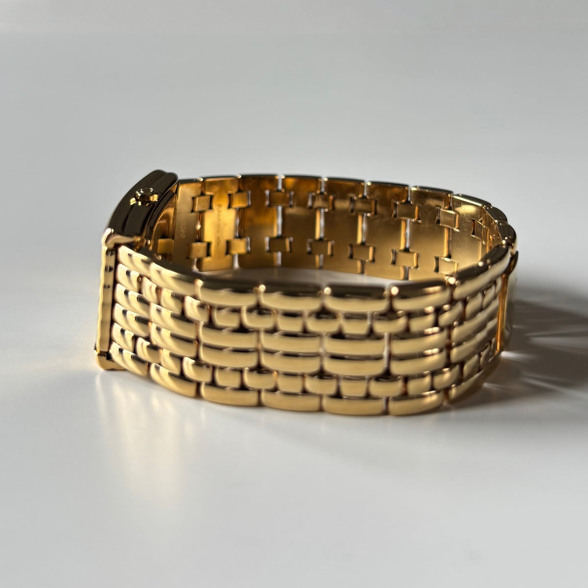 Dior 1990s Sub Second Tank Gold Plated Watch
