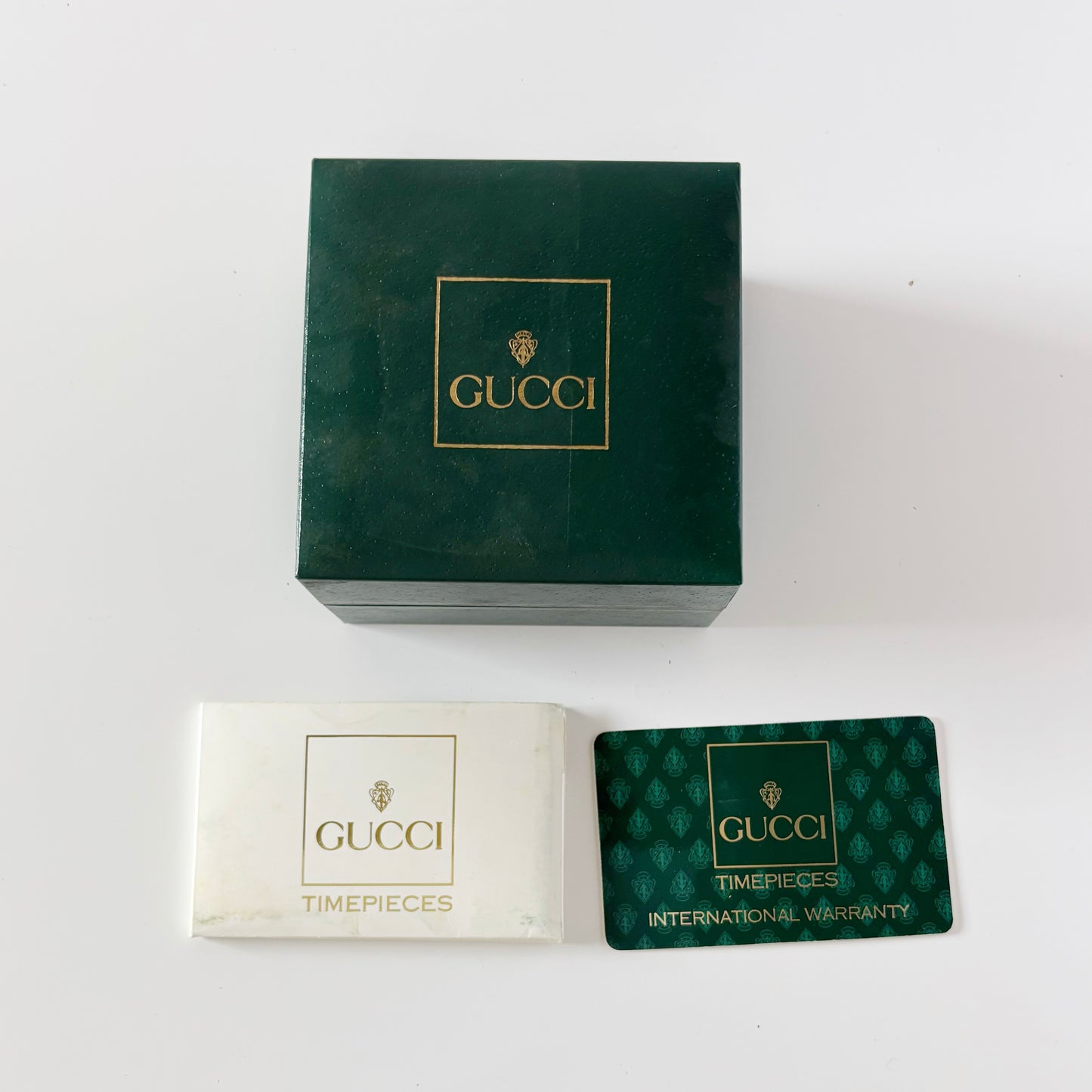 Gucci 1990s Interchangeable Bezel Gold Plated Watch with 6 bezels, case (167mm)