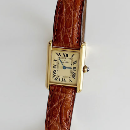 Cartier Early 2000s Must de Tank Watch (SM)