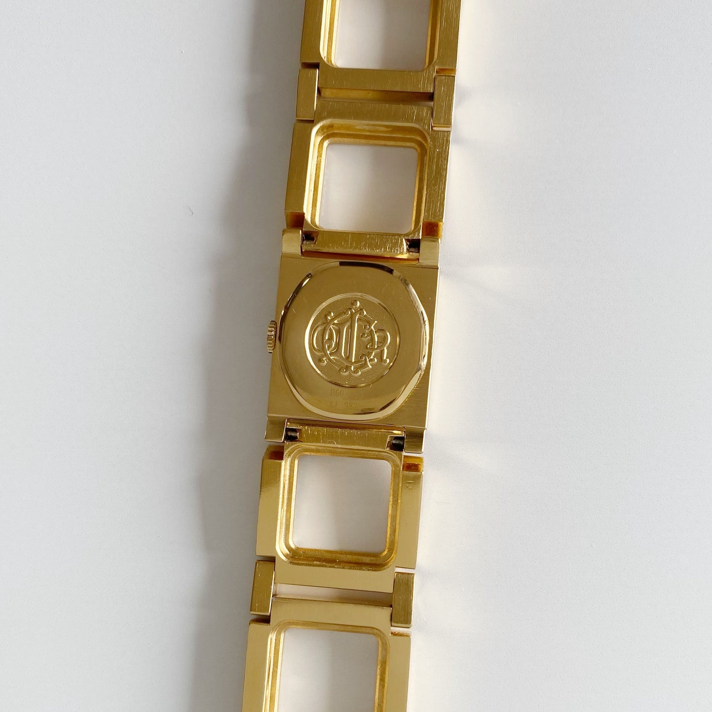 Dior Early 2000s La Parisienne Gold Plated Watch