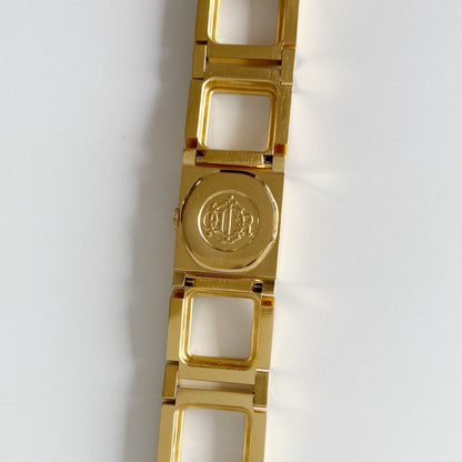 Dior Early 2000s La Parisienne Gold Plated Watch