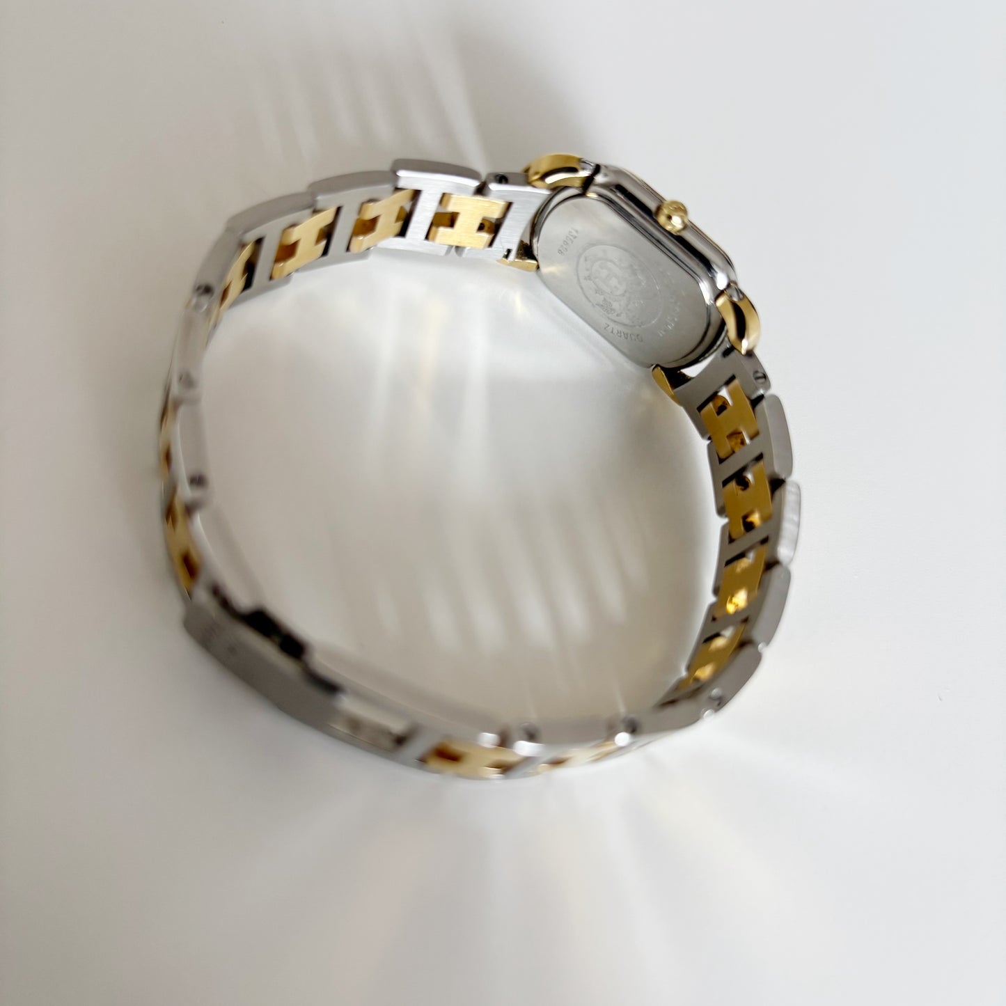 Hermes 1990s Rallye Two Tone Watch