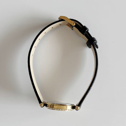 Dior 1990s Seashell Dial Gold Plated Watch
