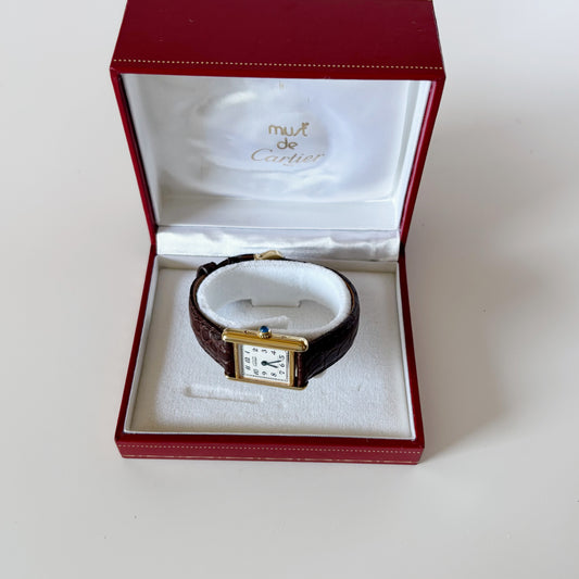 Cartier 1990s Must Tank Watch (SM)