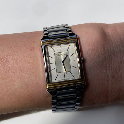 Yves Saint Laurent 1990s Rectangular Watch