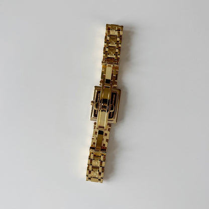 Fendi 1990s Tank Gold Plated Watch Limited Edition (only 2,500 pieces made)