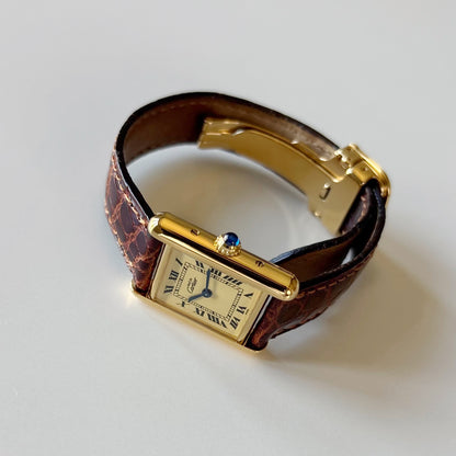 Cartier 1990s Must de Tank Watch (SM)