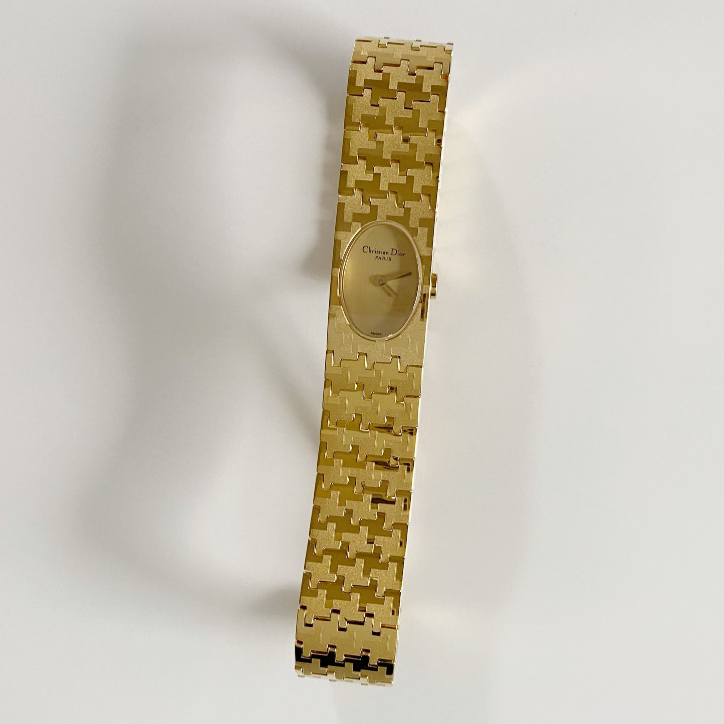 Dior Early 2000s Miss Dior Gold Plated Watch