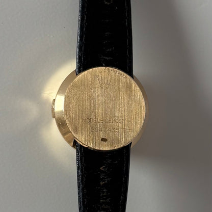 Rolex 1972 Chameleon Precision 18K Gold Case Interchangeable Strap Manual Wind Watch with straps, case