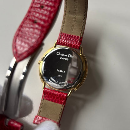 Dior Seashell Dial Gold-Plated Watch (Large)