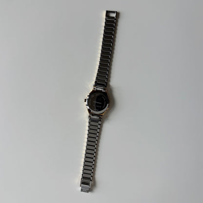 Yves Saint Laurent 1990s Round Dial Two Tone Watch