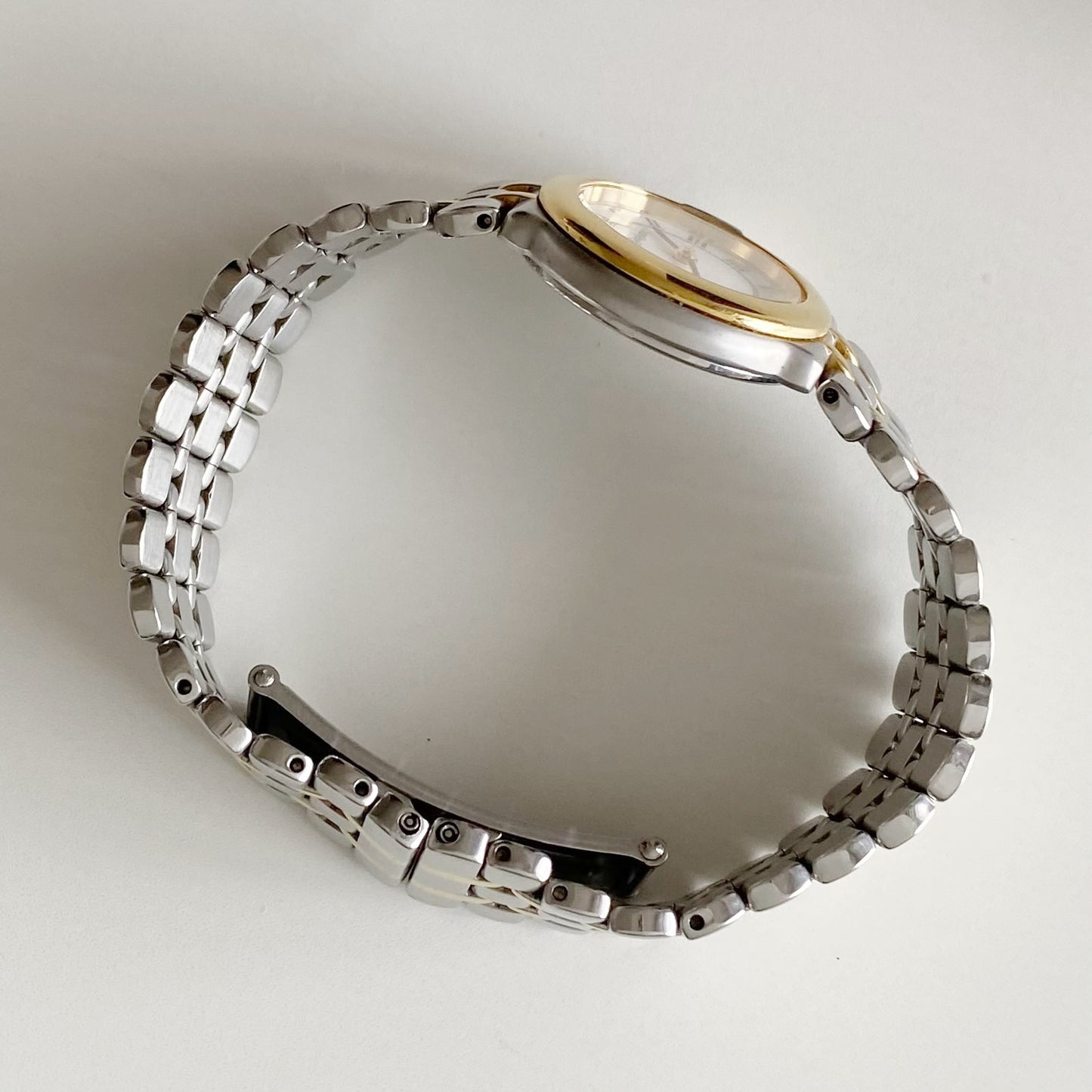 Yves Saint Laurent 1990s Two Tone Watch