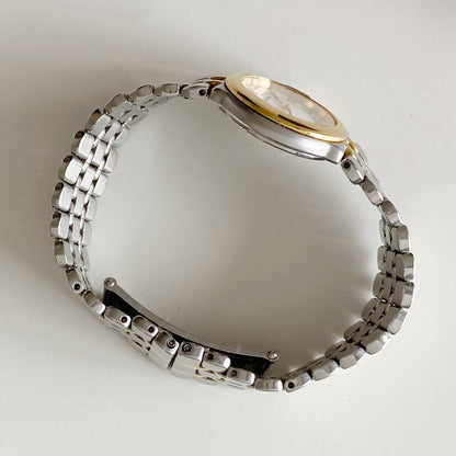 Yves Saint Laurent 1990s Two Tone Watch
