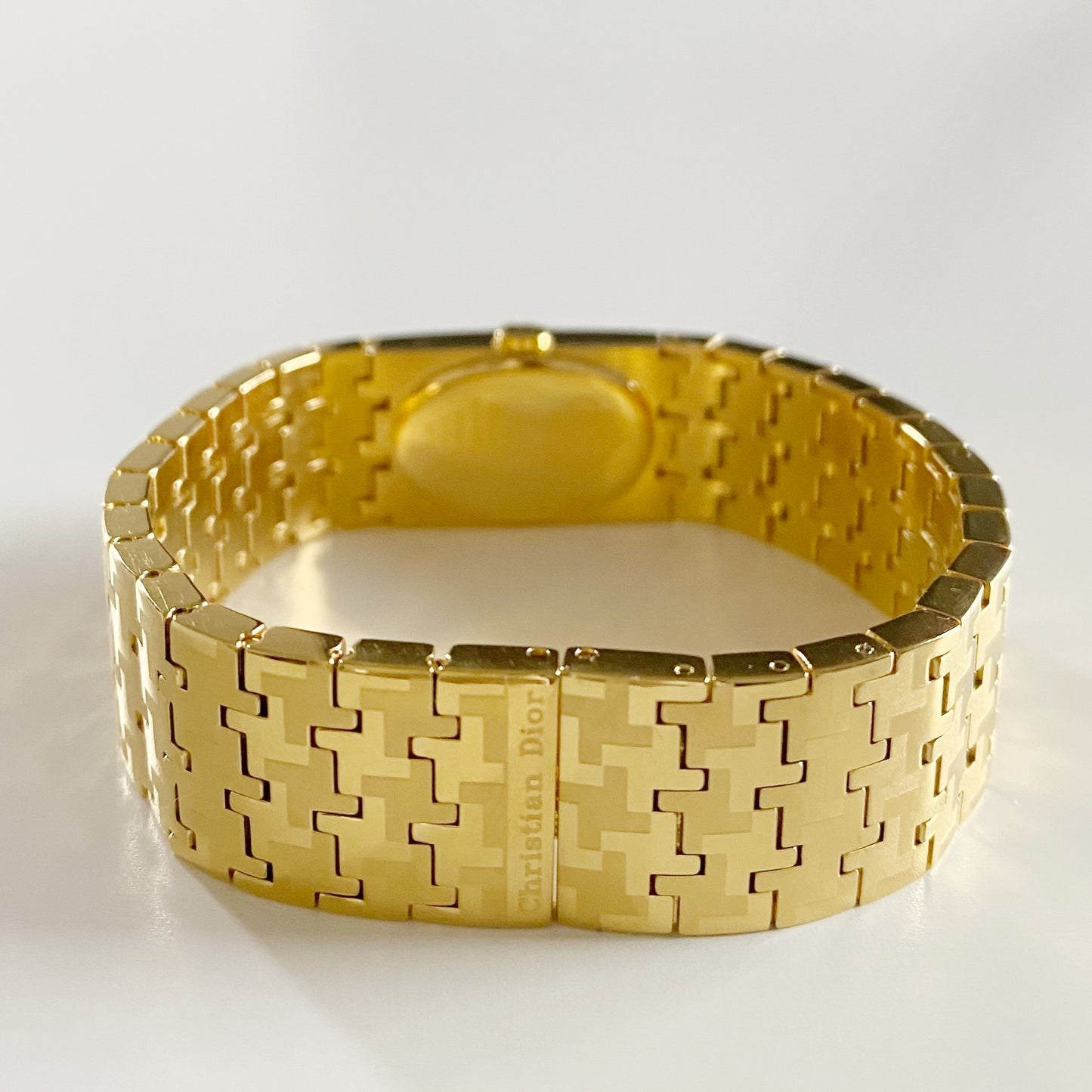 Dior Early 2000s Miss Dior Gold Plated Watch
