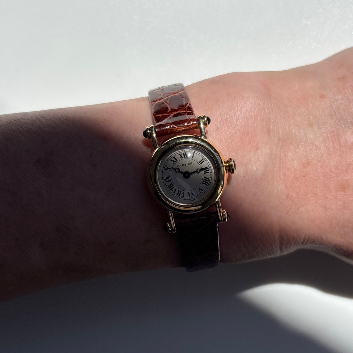 Cartier 1990s Mini Diabolo 18K Watch