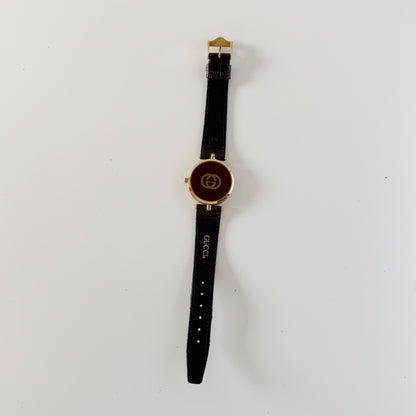Gucci 1990s Round Dial Sherry Watch (Large)