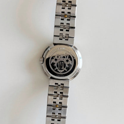 Hermes 1990s Olympia Two Tone Watch